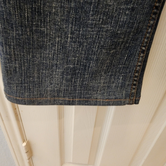 Hart & Huntington Tattoo Co Embroidered Skull & Keys Low Rise Jeans Size 26 - Picture 5 of 6